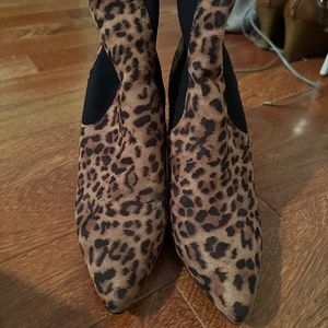 Steve Madden Cheetah Booties